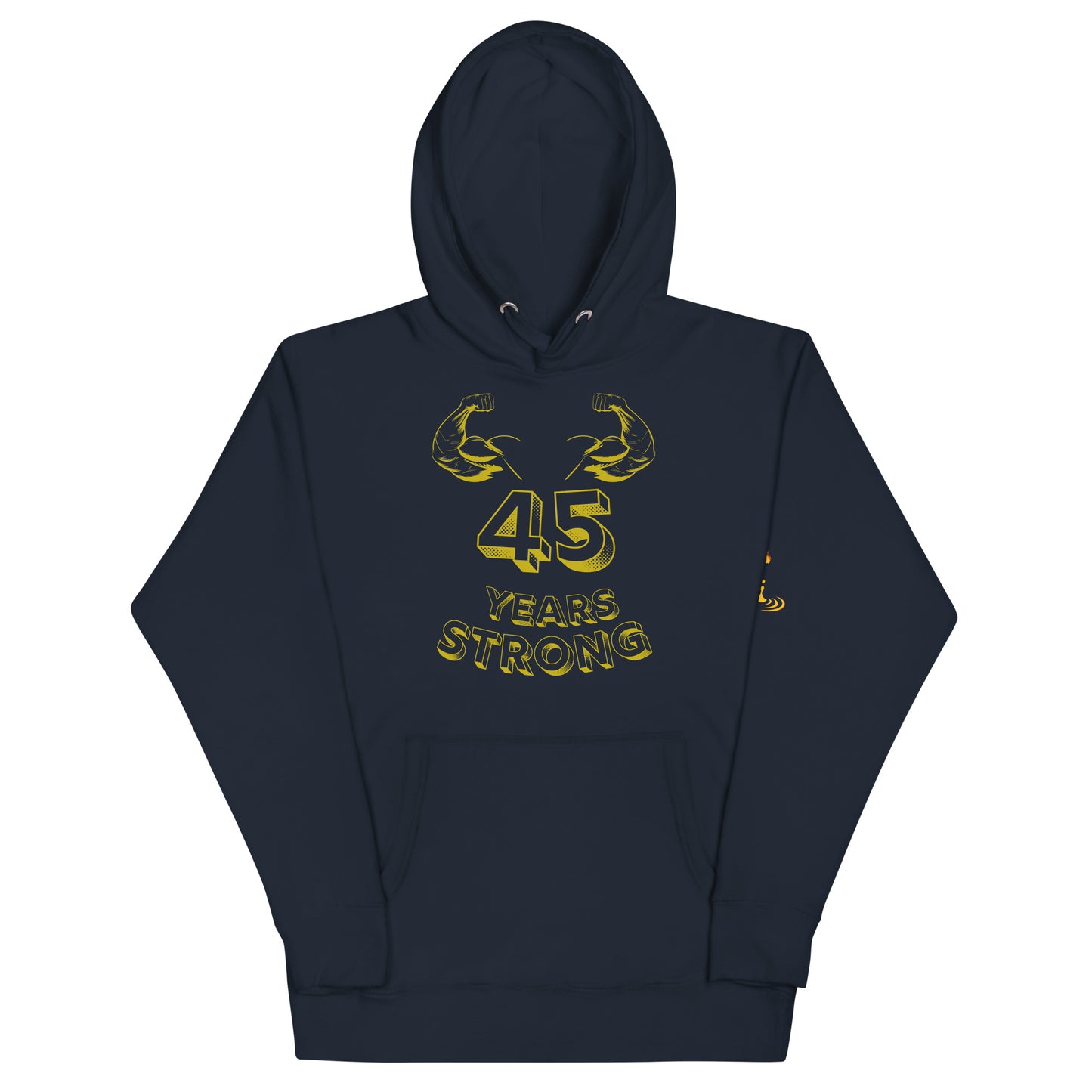 Unisex Hoodie 45 Years Strong