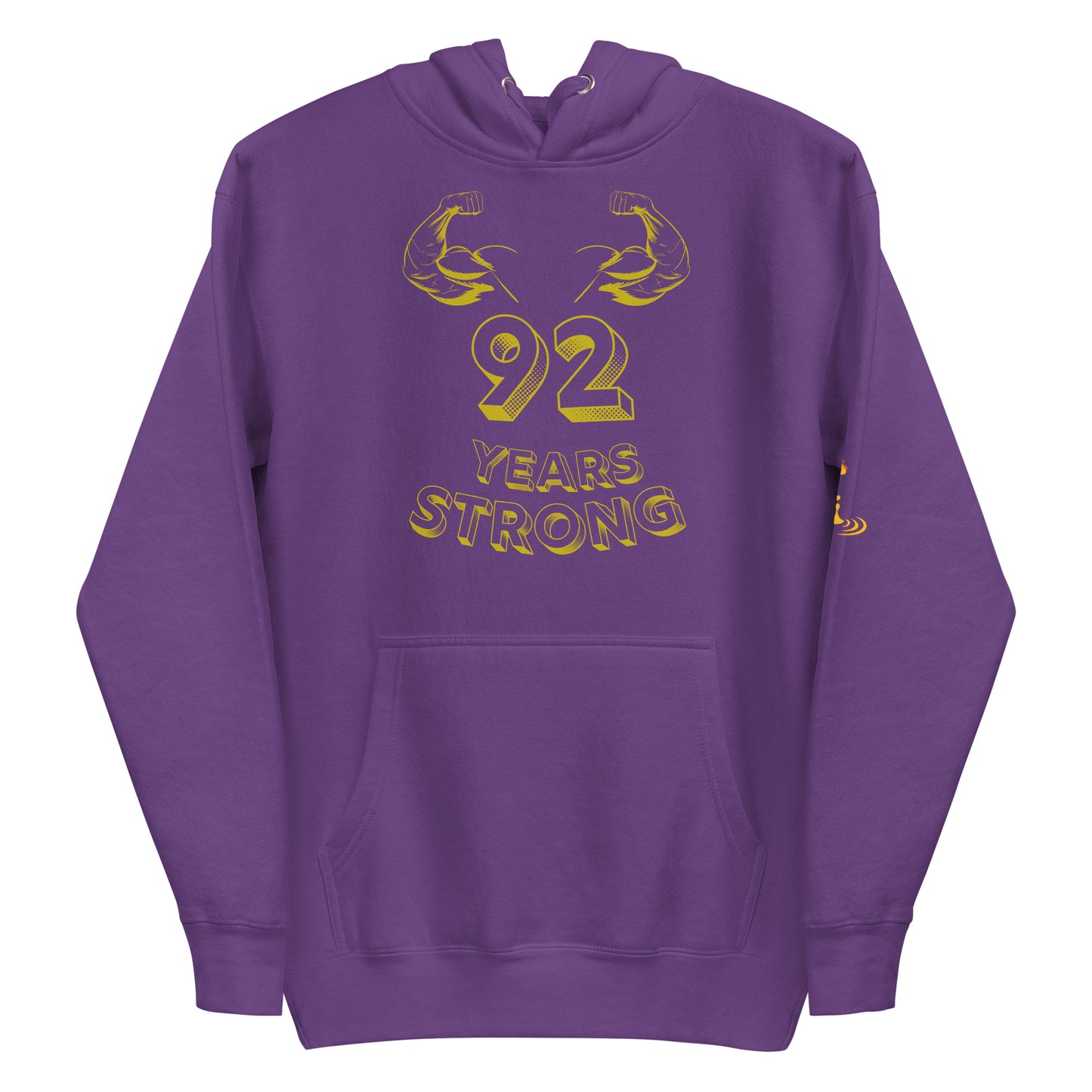 Unisex Hoodie 92 Years Strong