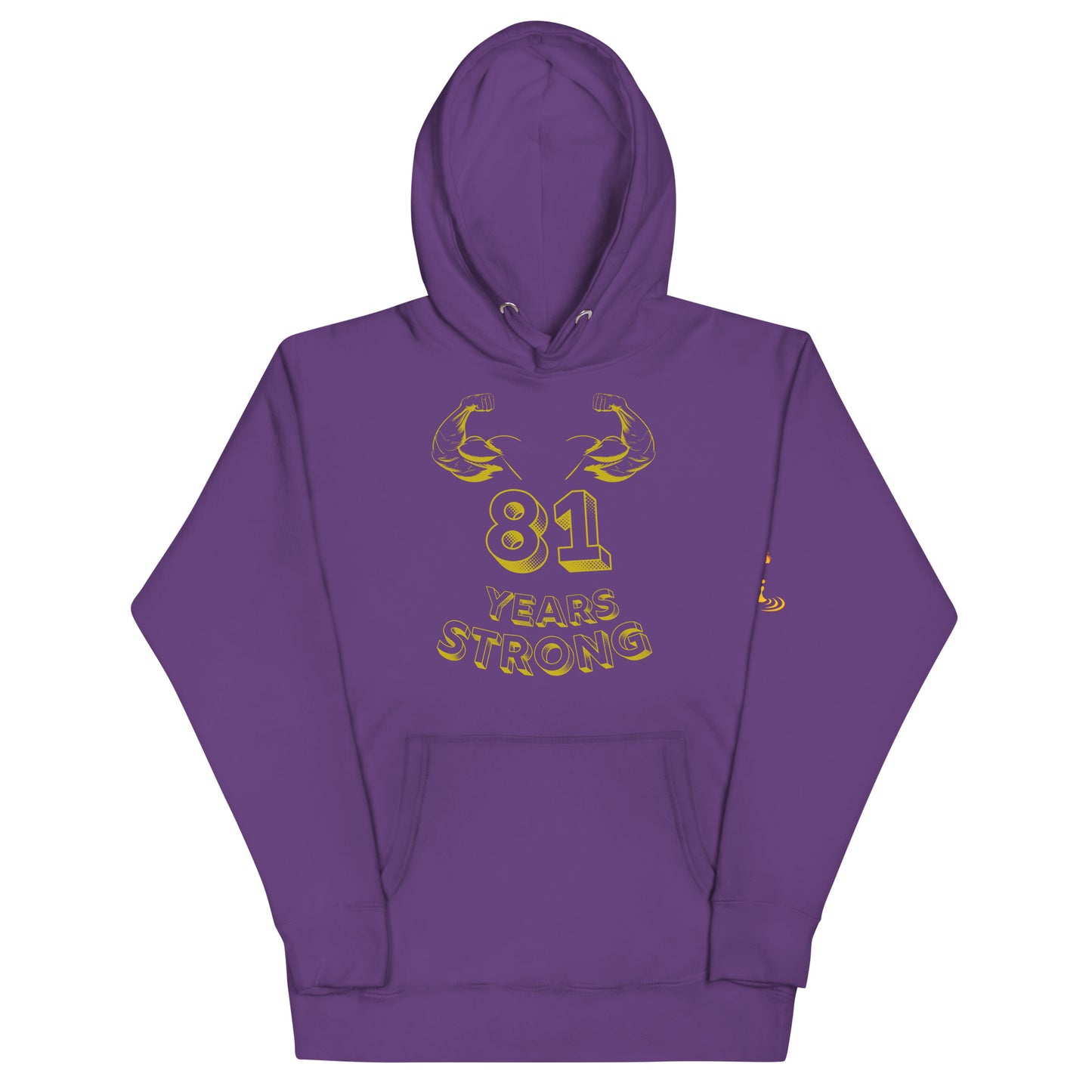 Unisex Hoodie 81 Years Strong