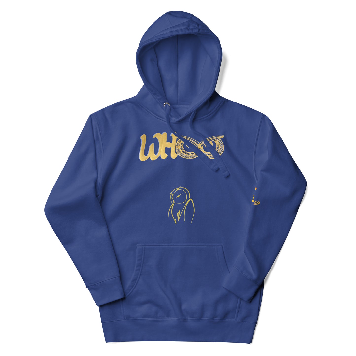 Unisex Hoodie WHoo Gold