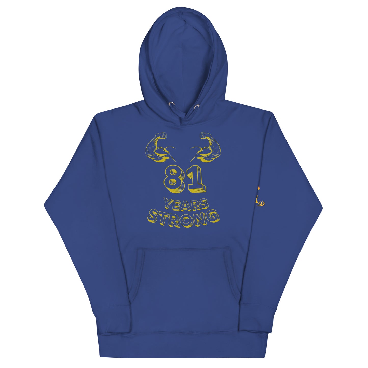 Unisex Hoodie 81 Years Strong
