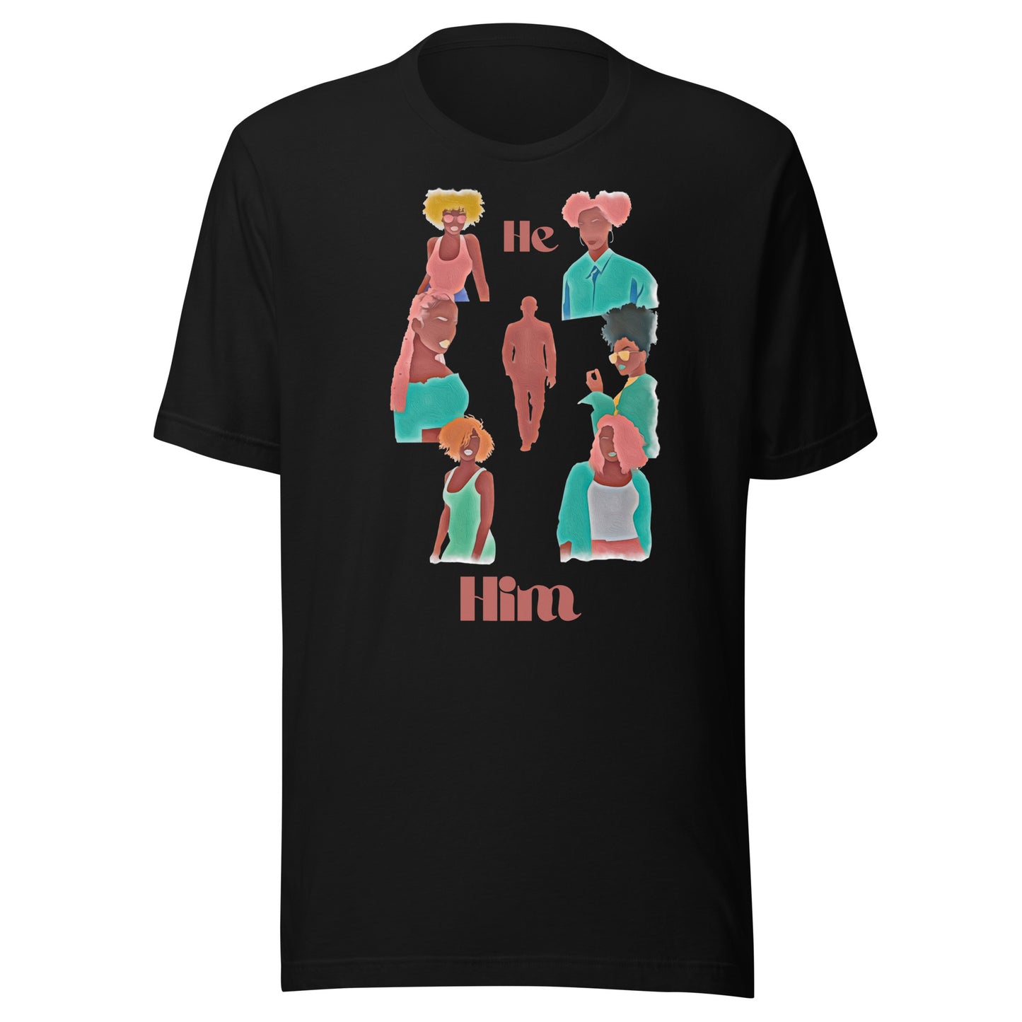 Unisex t-shirt He Him 4