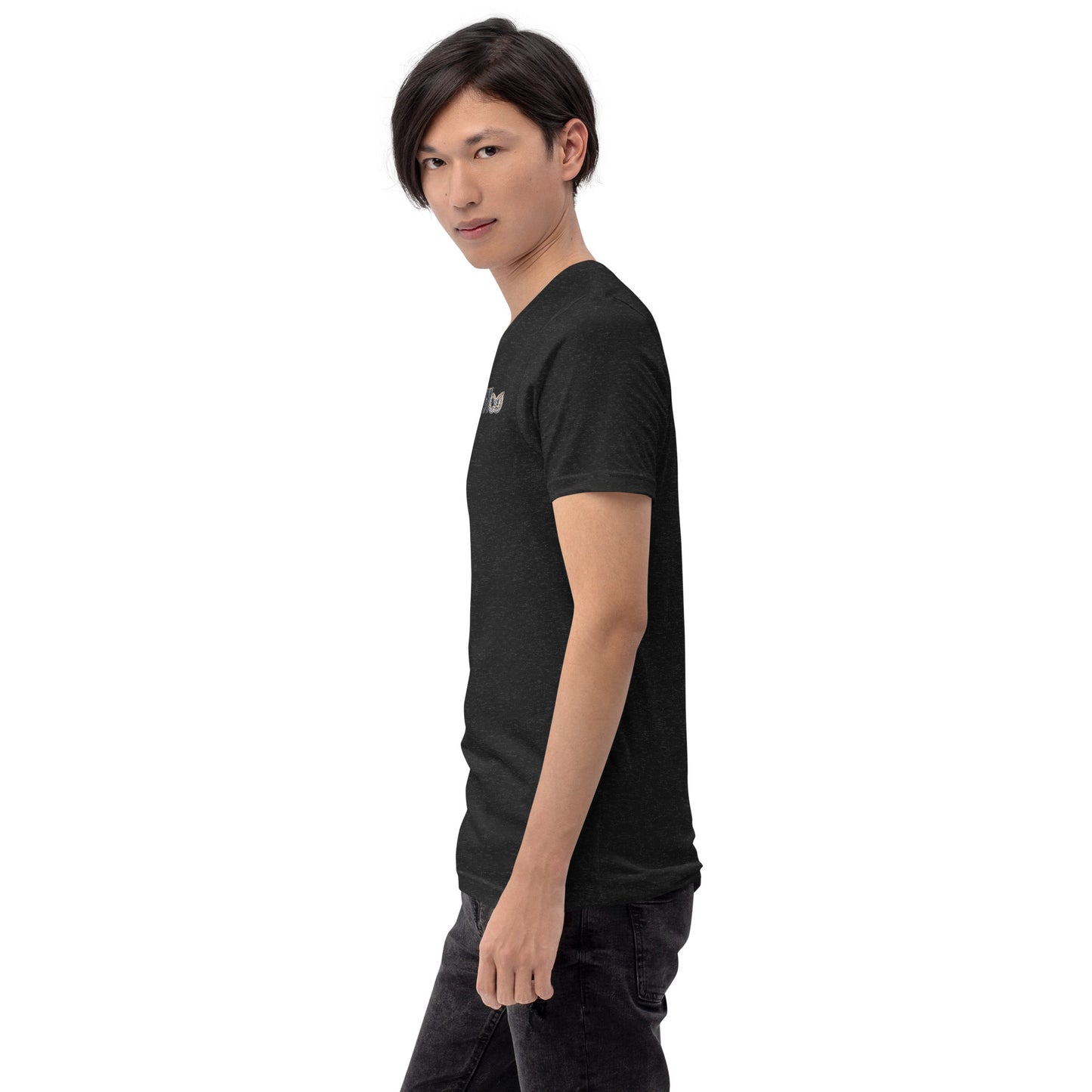 Unisex t-shirt Gold Trim WHoo corner pocket