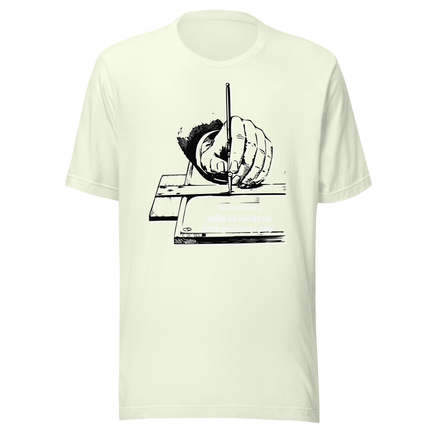 Unisex t-shirt I was born