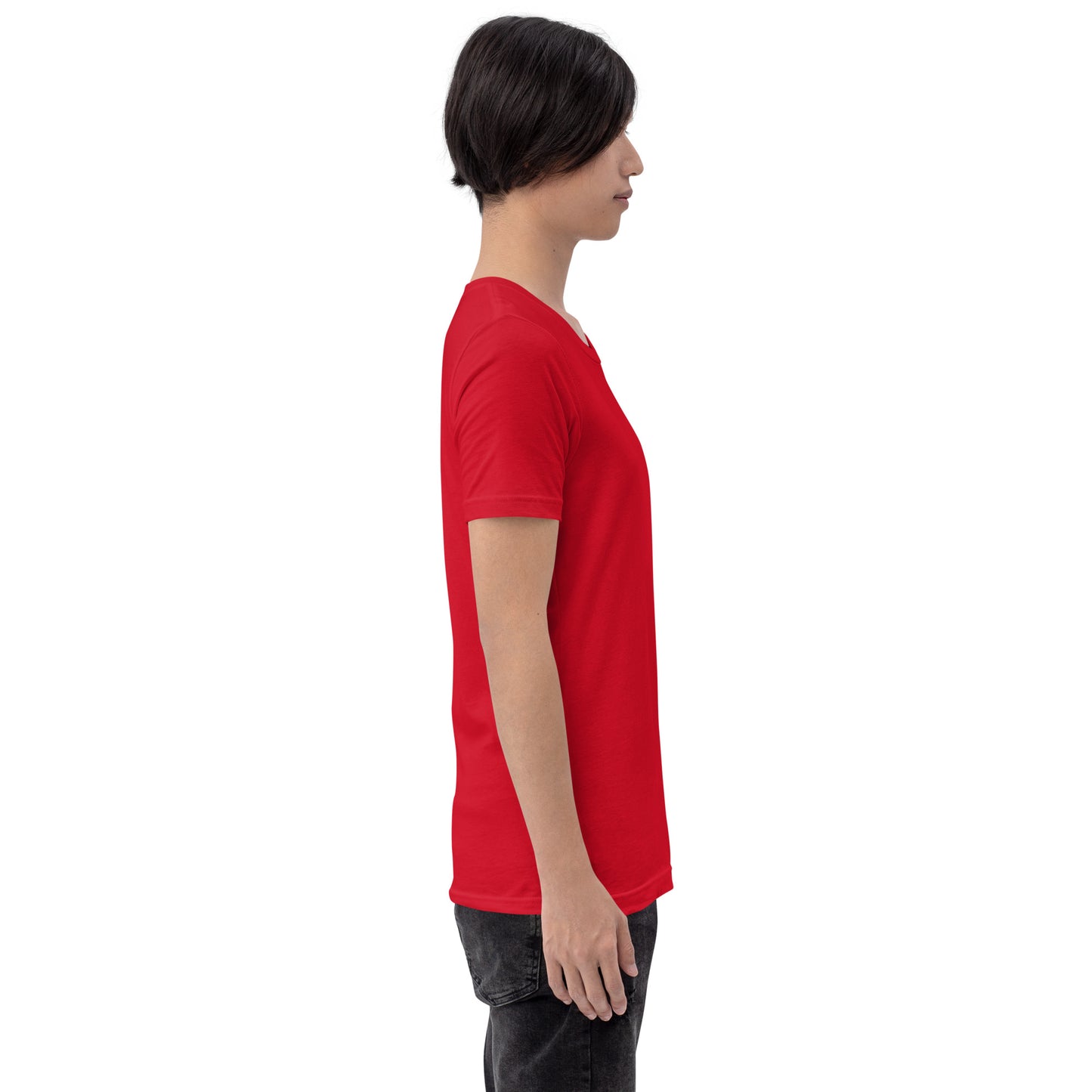 Unisex t-shirt Gold Trim WHoo corner pocket
