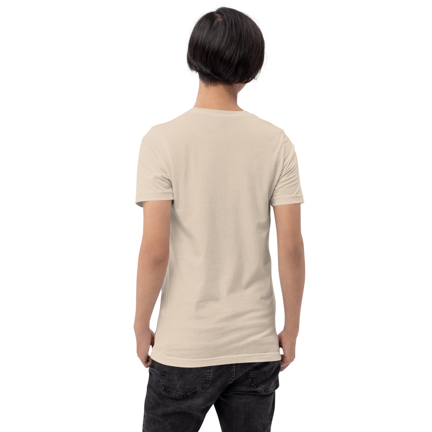 Unisex t-shirt Gold Trim WHoo corner pocket