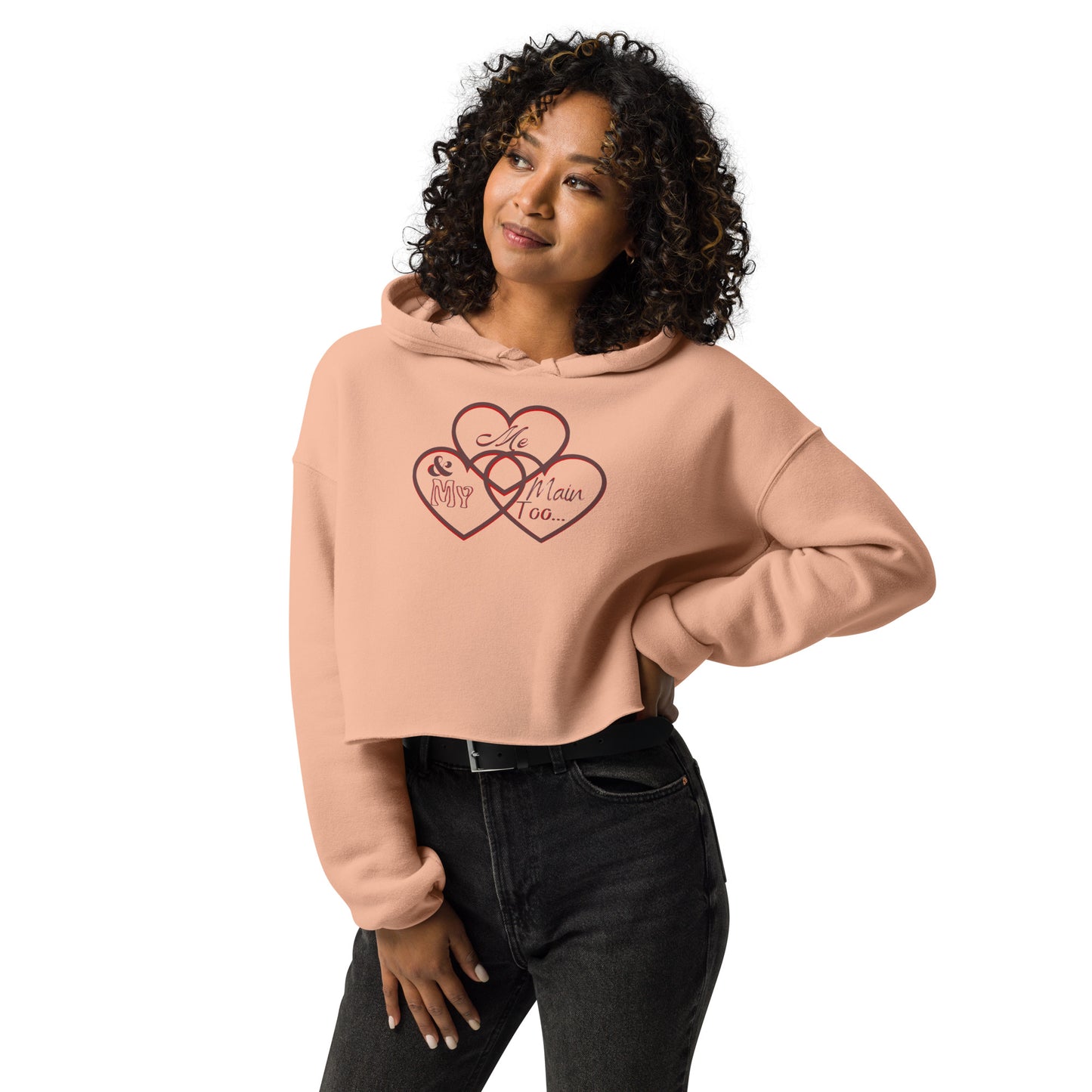 Crop Hoodie Maine Too