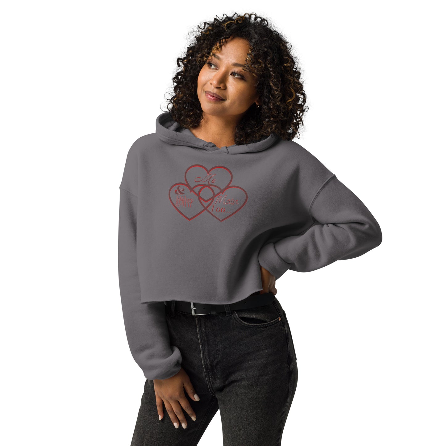 Crop Hoodie Maine Too