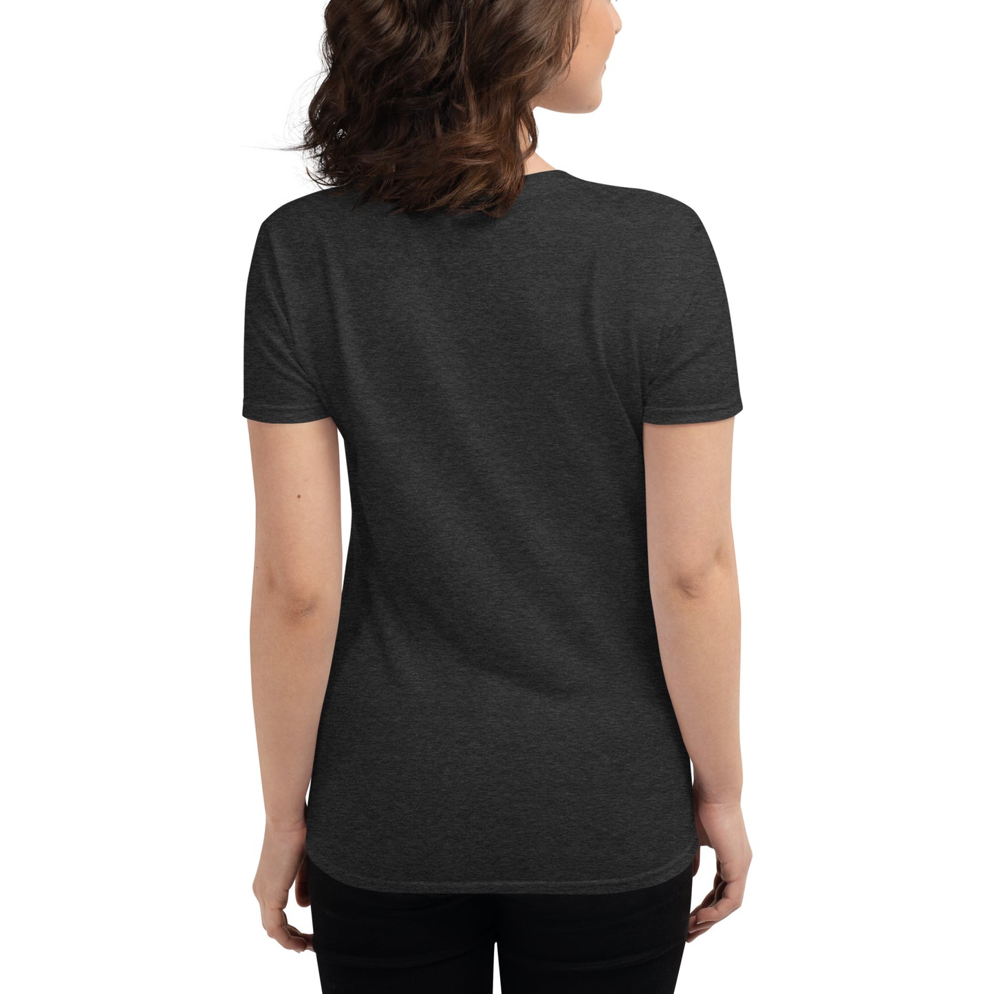 Women's short sleeve t-shirt Pink Glitt
