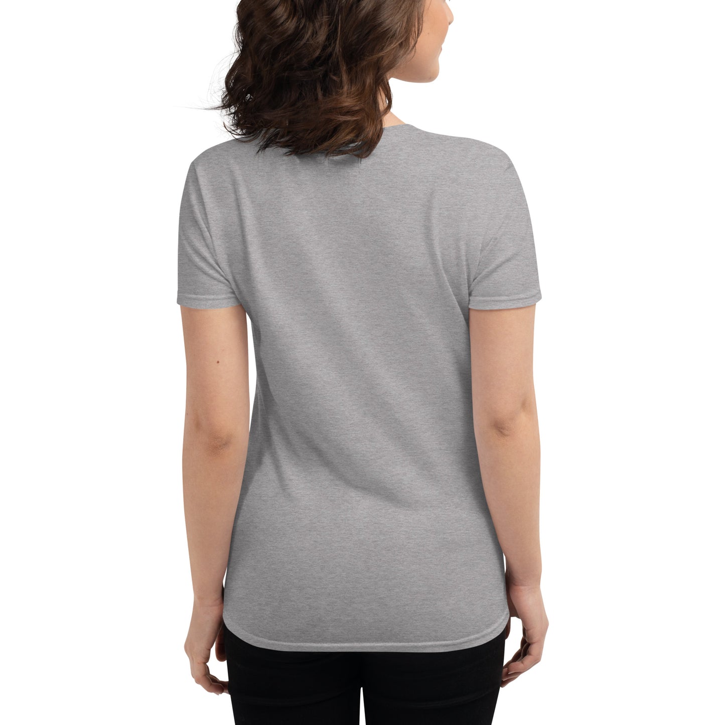 Women's short sleeve t-shirt Pink Glitt