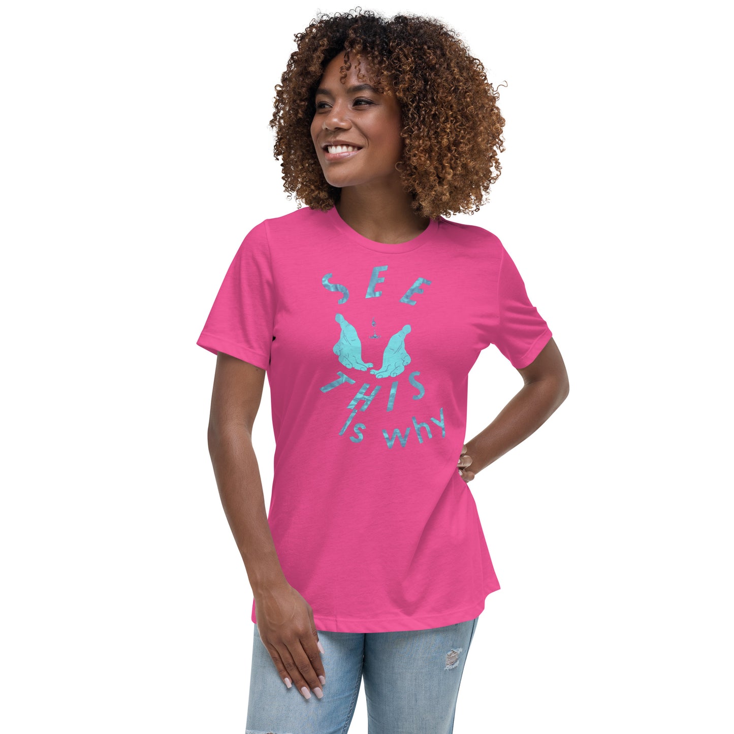 Women's Relaxed T-Shirt This why water