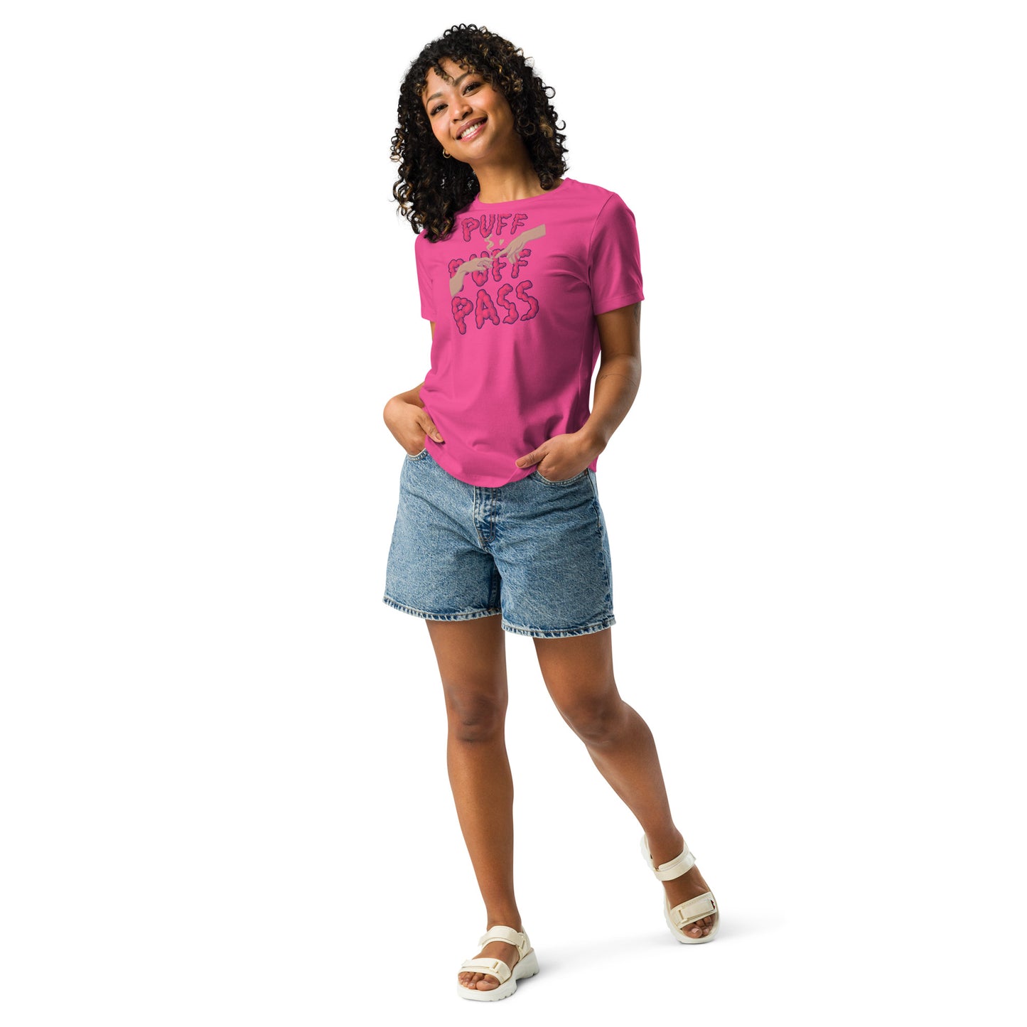 Women's Relaxed T-Shirt Puff Pass ii