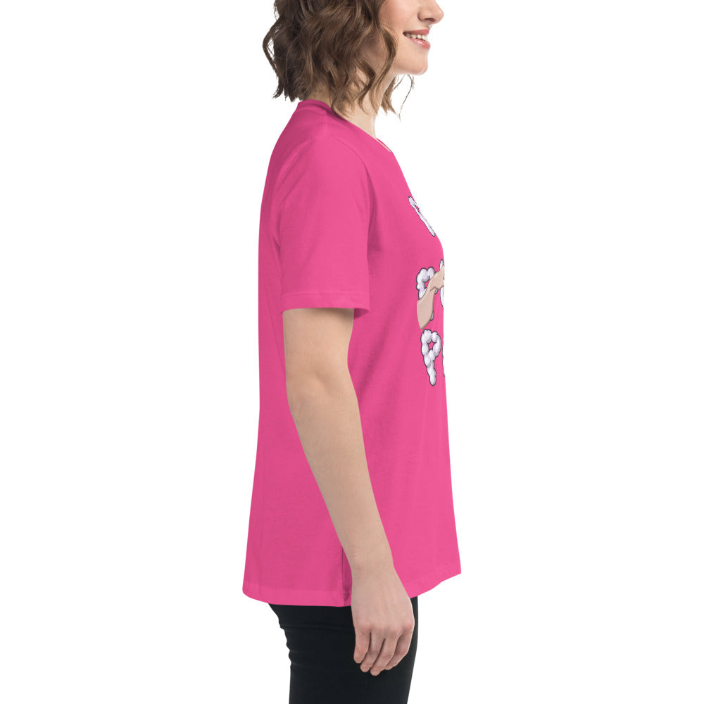 Women's Relaxed T-Shirt Puff Pass