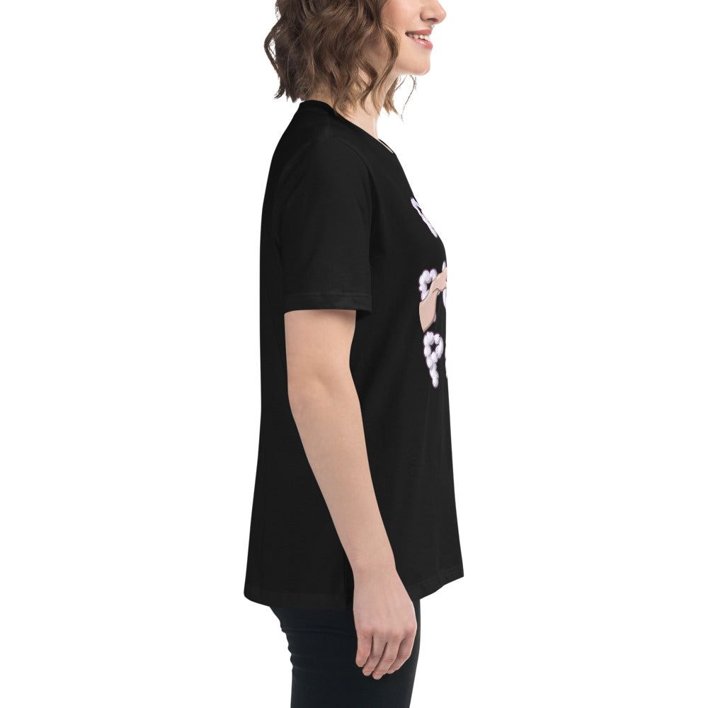 Women's Relaxed T-Shirt Puff Pass