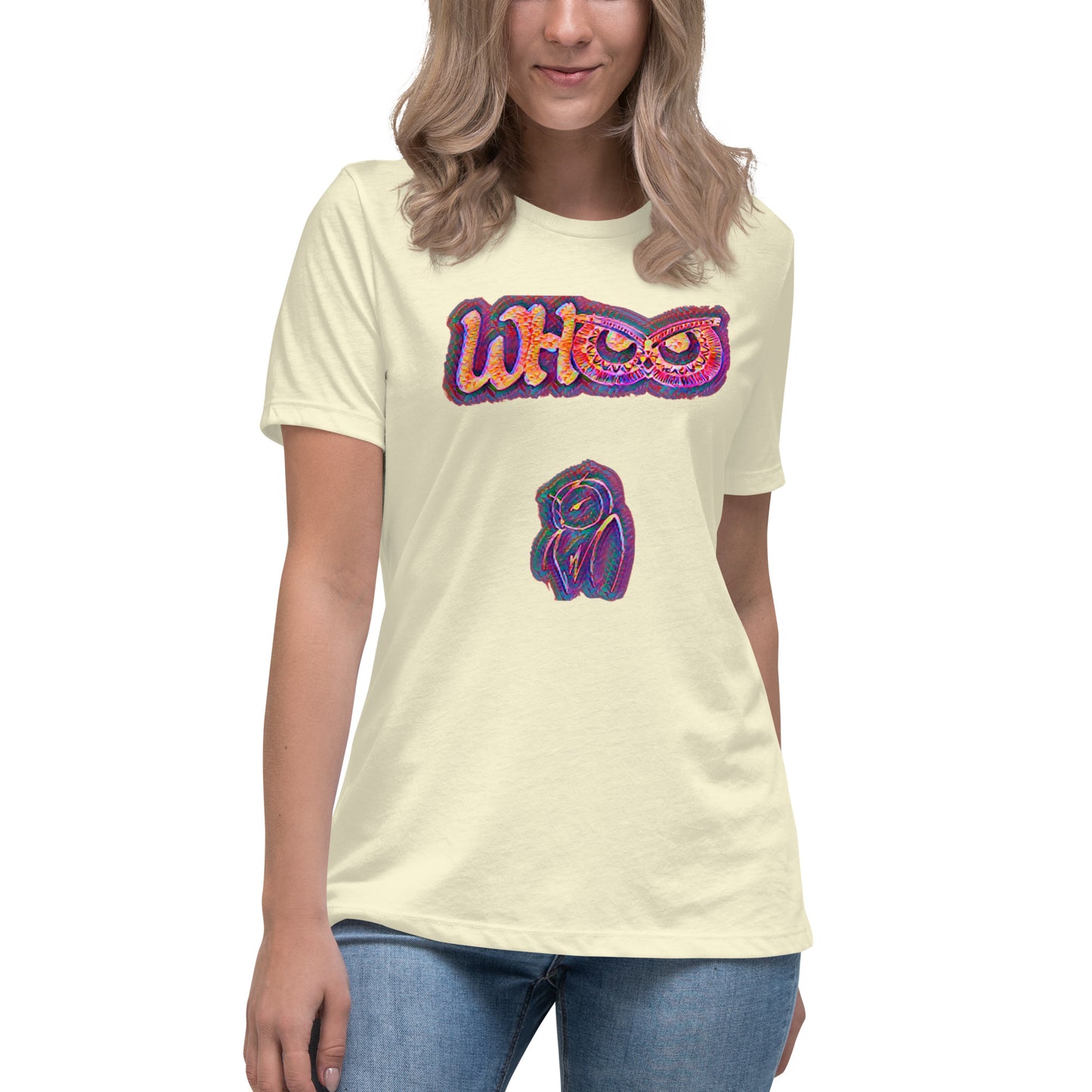 Women's Relaxed T-Shirt Pink glass Whoo