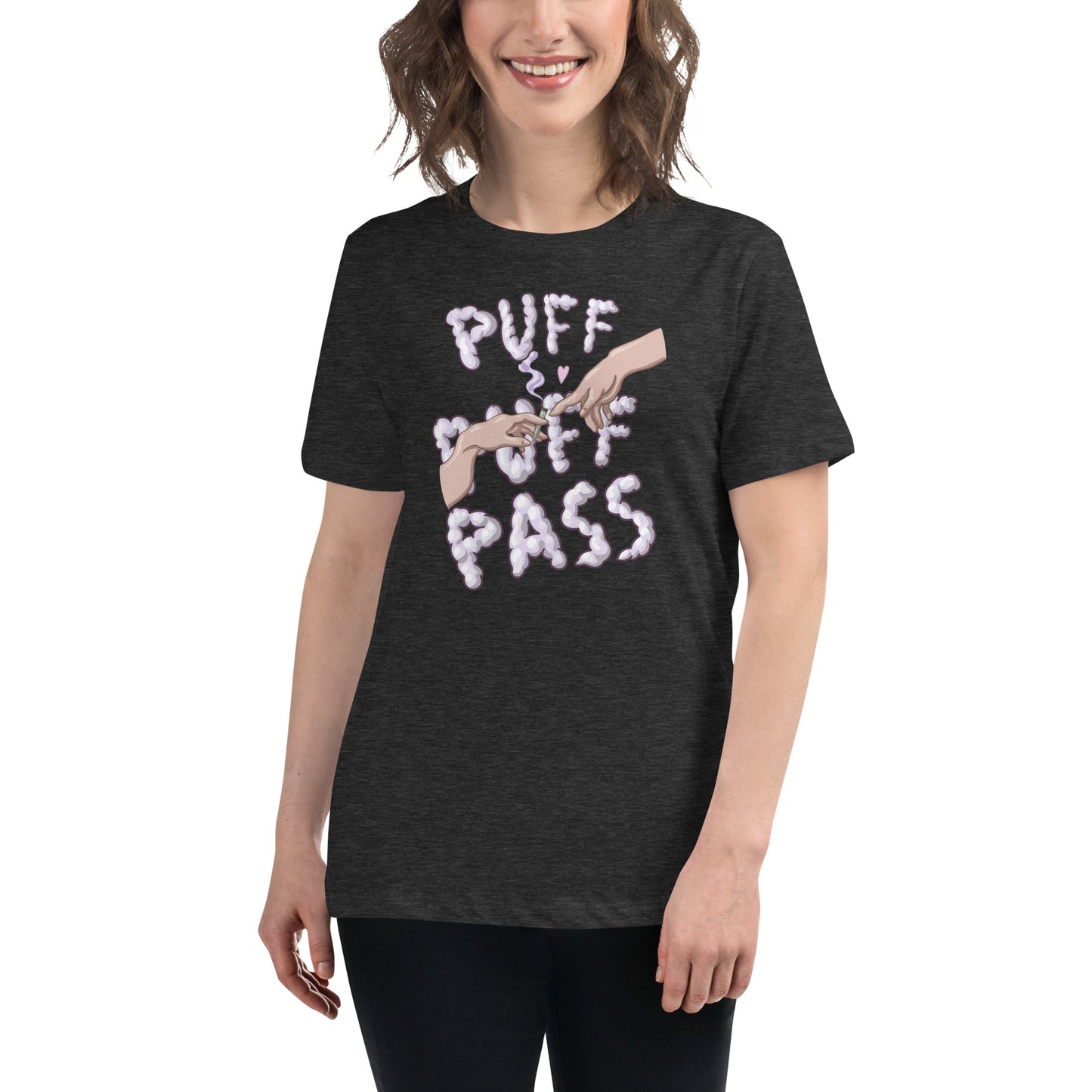 Women's Relaxed T-Shirt Puff Pass