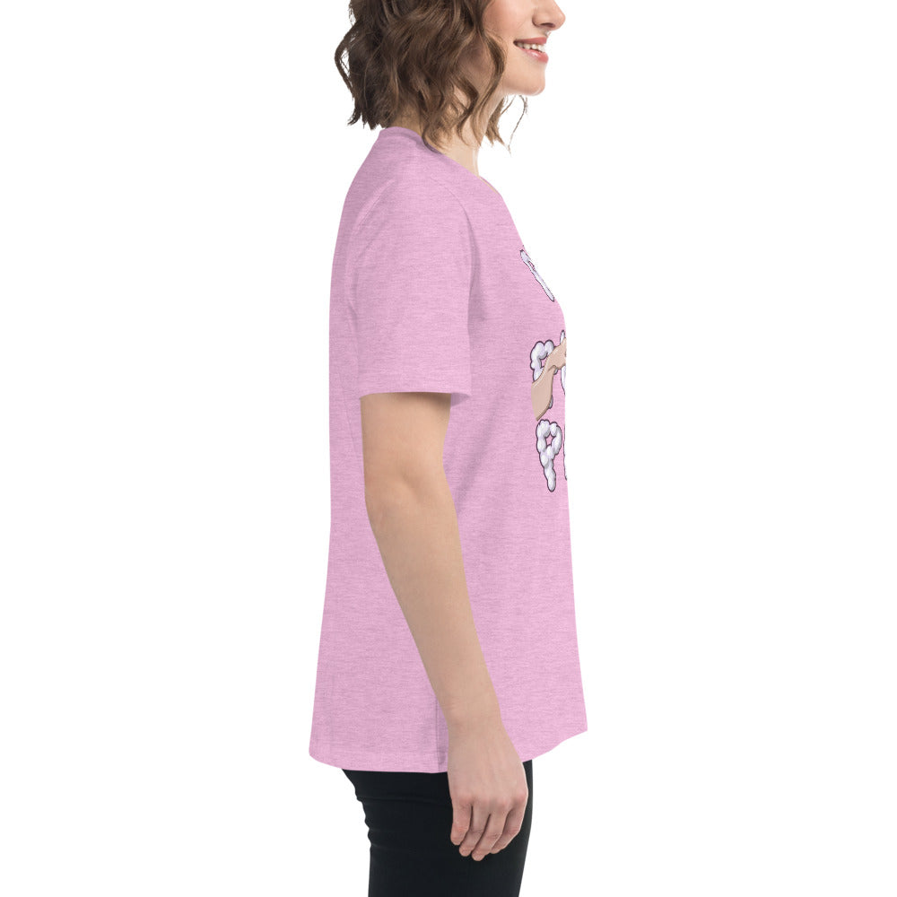 Women's Relaxed T-Shirt Puff Pass
