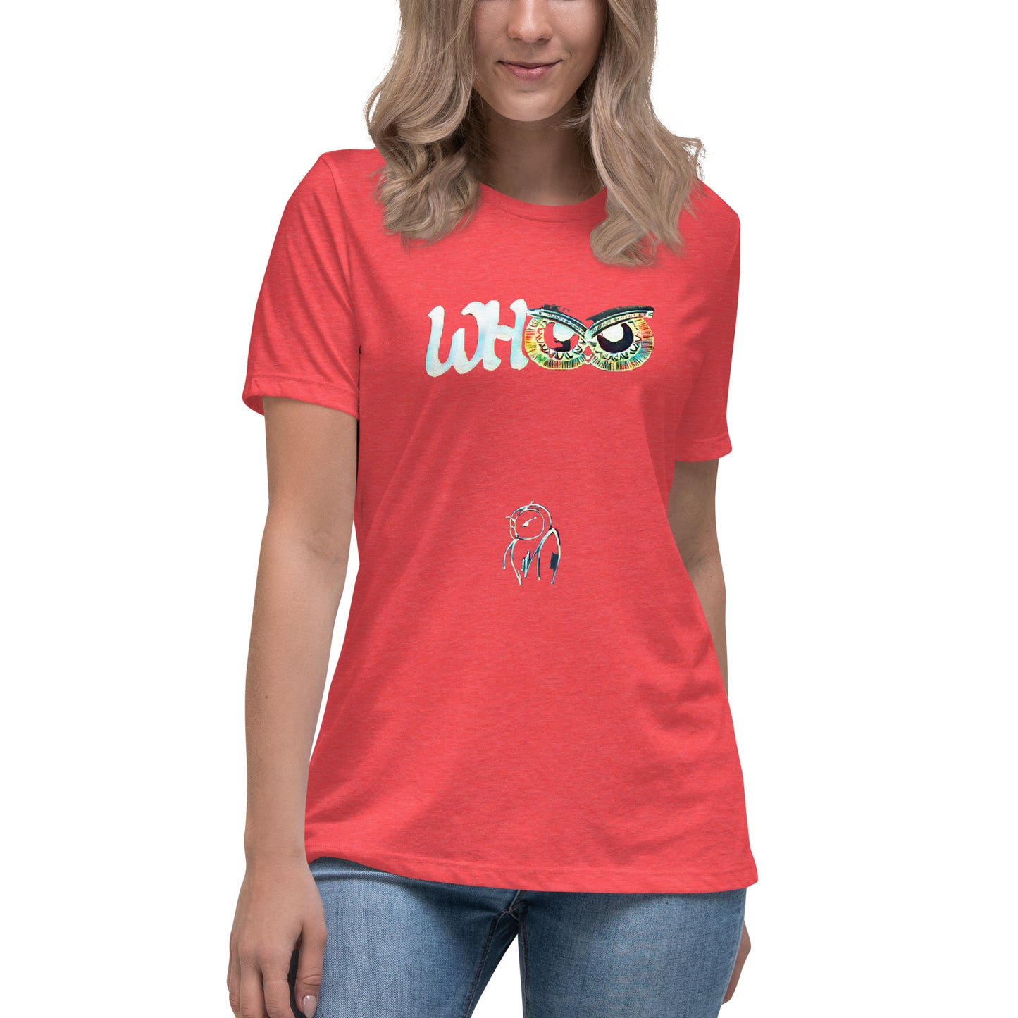Women's Relaxed T-Shirt Whoo 2.2