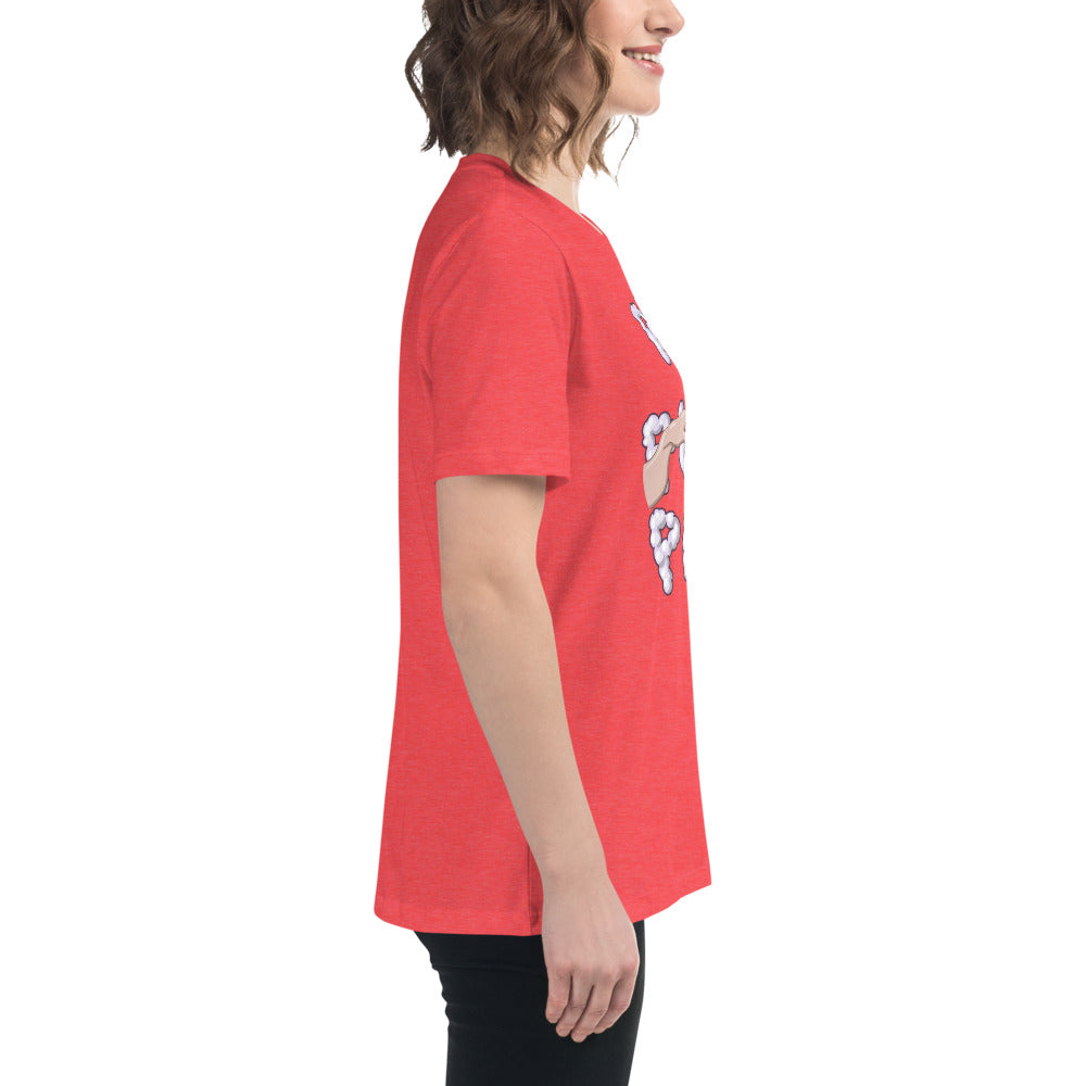 Women's Relaxed T-Shirt Puff Pass