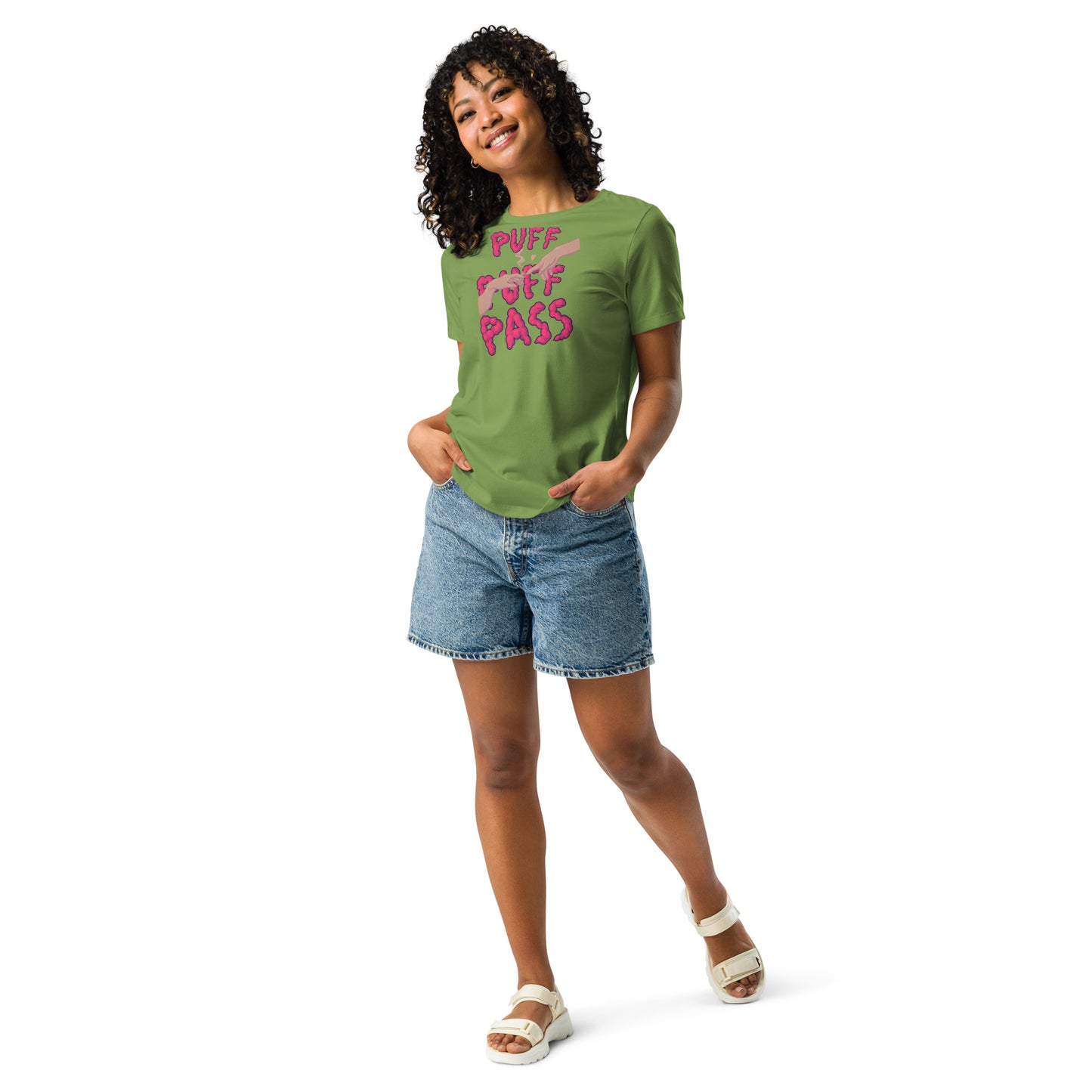 Women's Relaxed T-Shirt Puff Pass ii