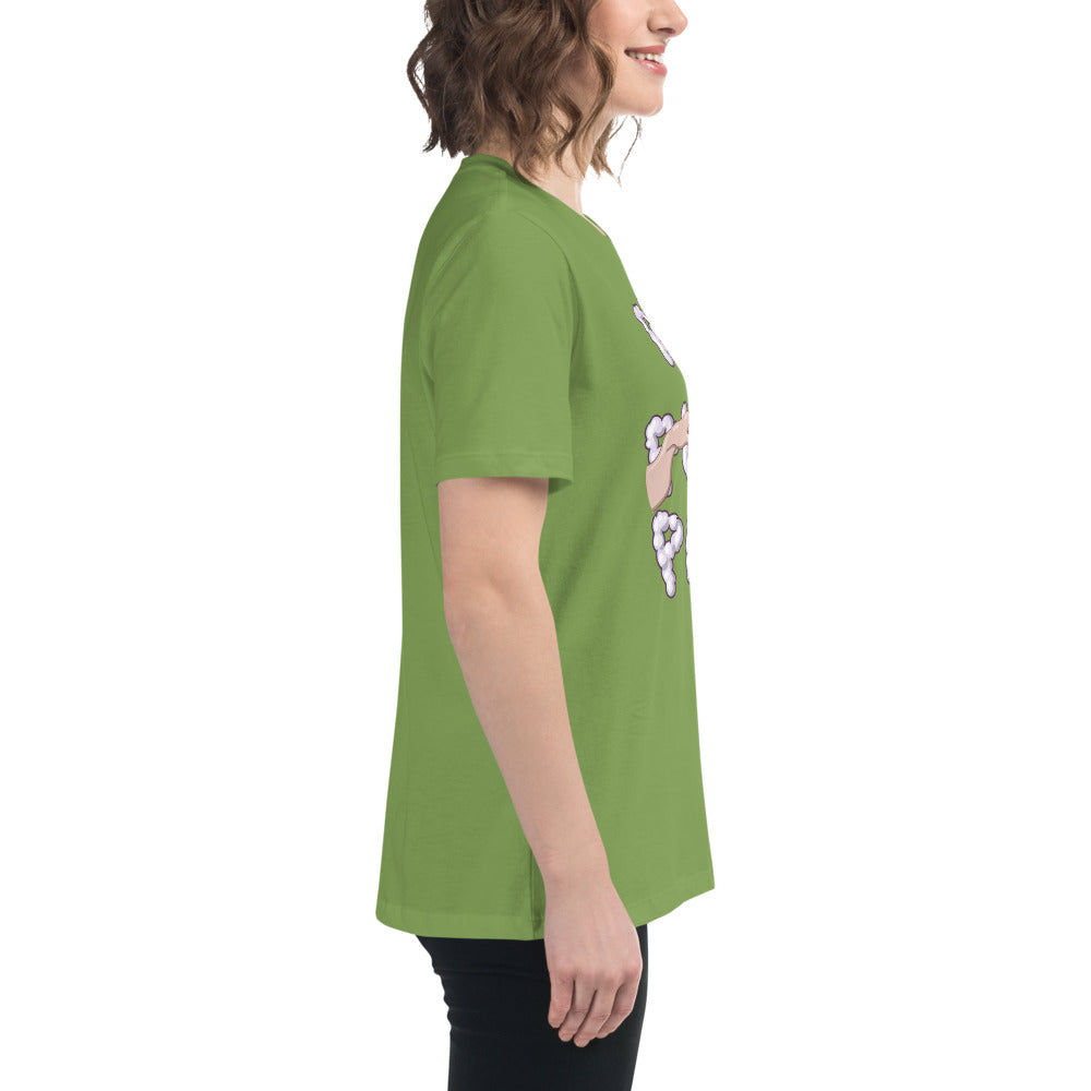Women's Relaxed T-Shirt Puff Pass