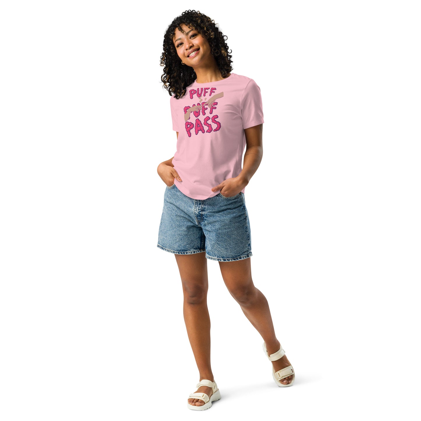 Women's Relaxed T-Shirt Puff Pass ii