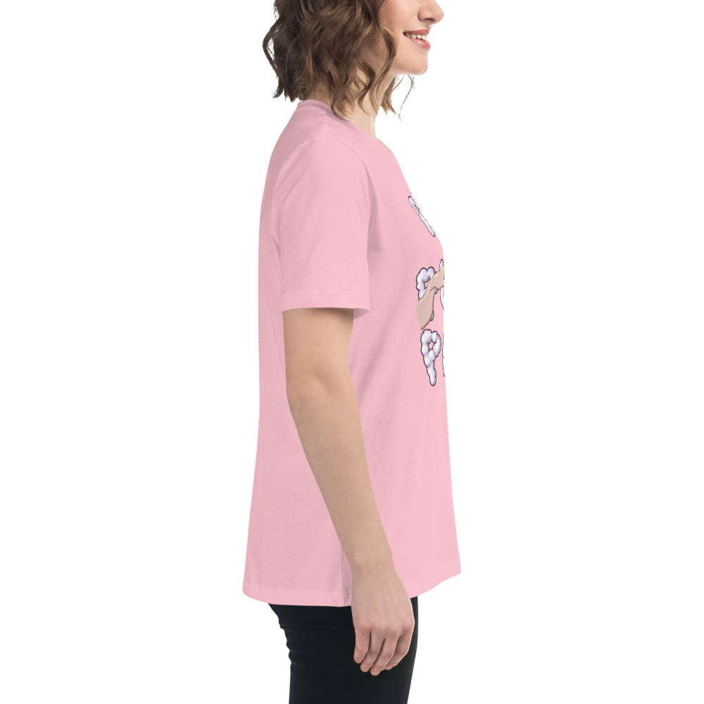 Women's Relaxed T-Shirt Puff Pass