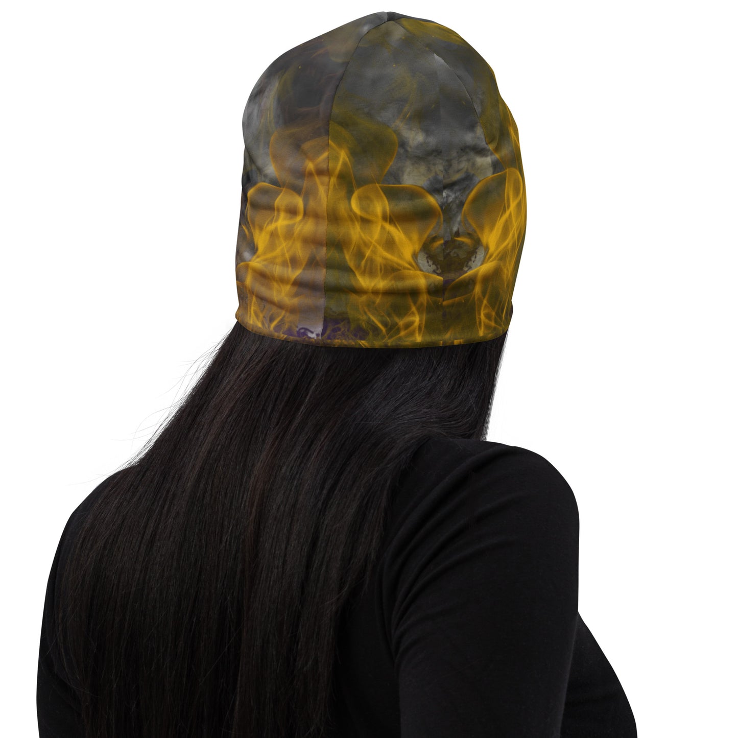 All-Over Print Beanie Golden Fy