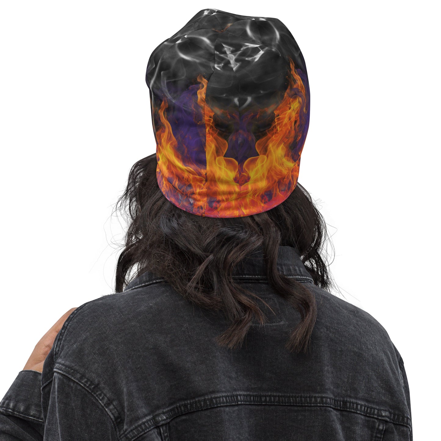 All-Over Print Beanie Brutha Rie