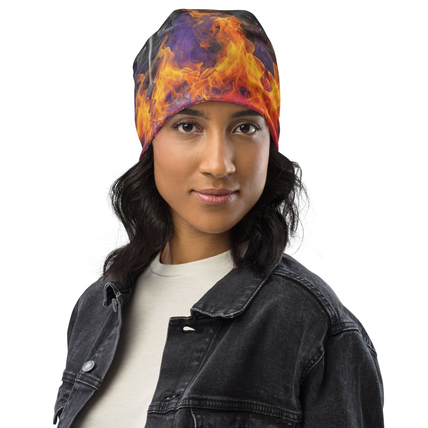 All-Over Print Beanie Brutha Rie