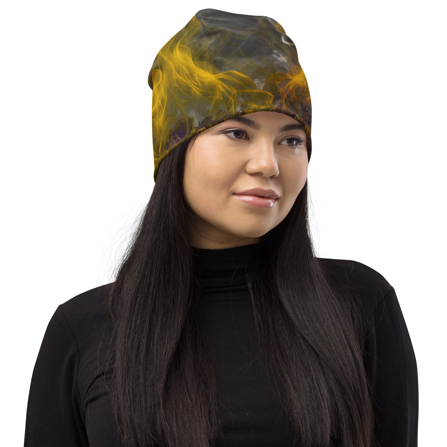 All-Over Print Beanie Golden Fy