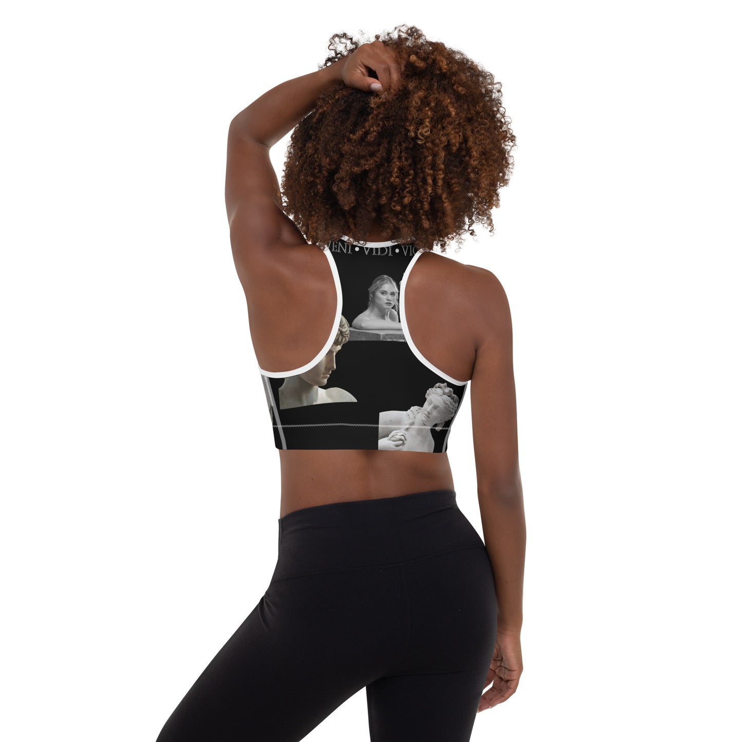 Padded Sports Bra I came, I saw, I conquered