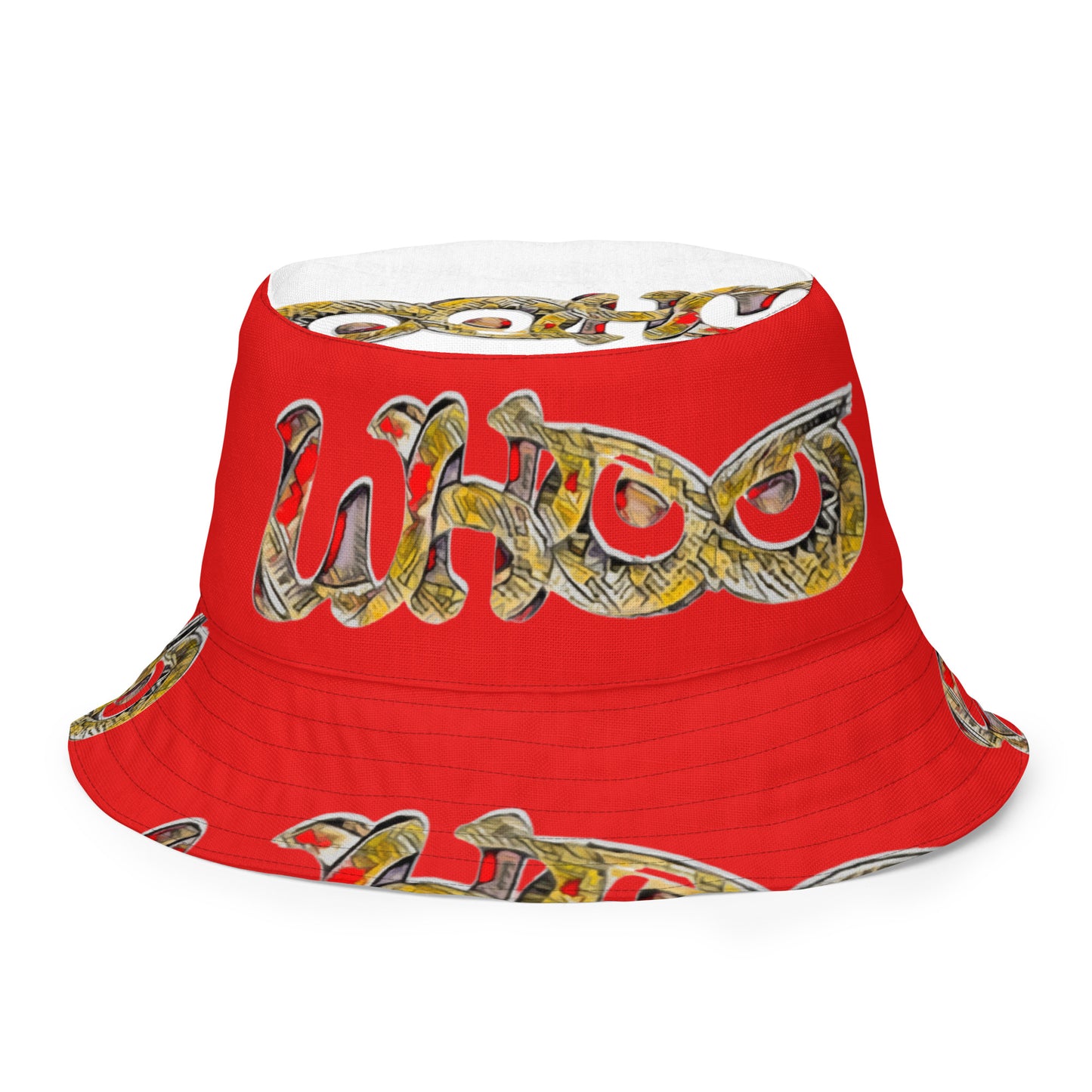 Reversible bucket hat Golden Scales