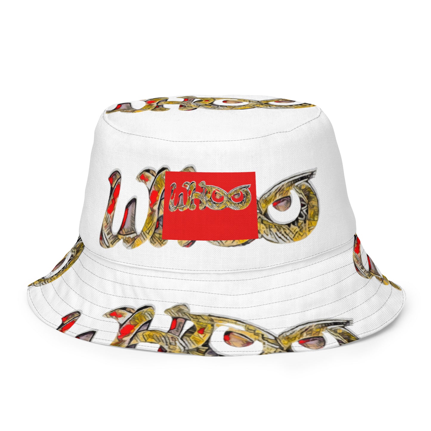 Reversible bucket hat Golden Scales