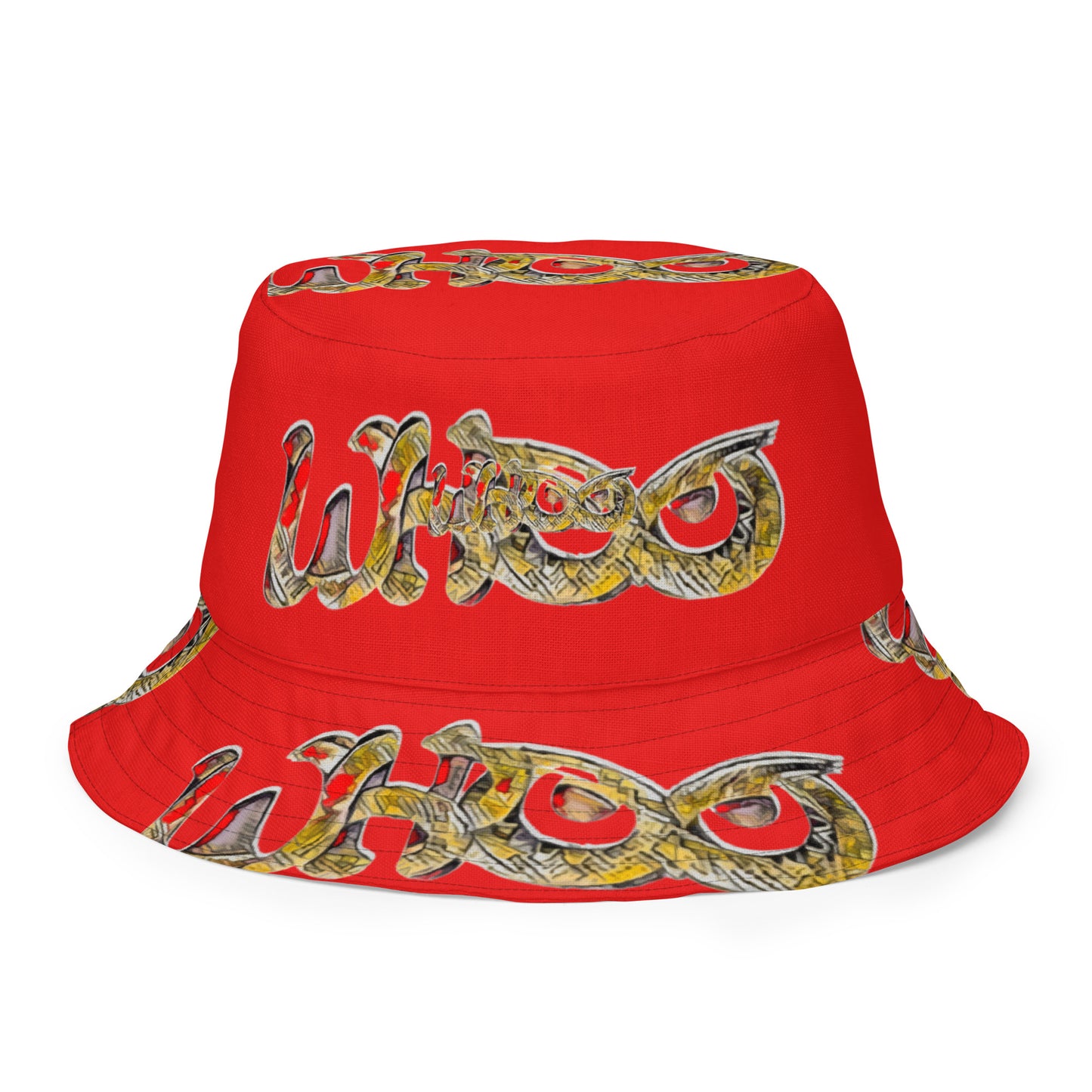 Reversible bucket hat Golden Scales