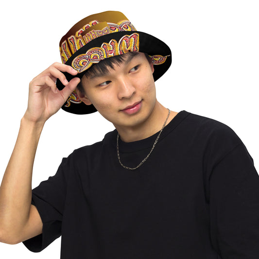 Reversible bucket hat Drawn Fyre