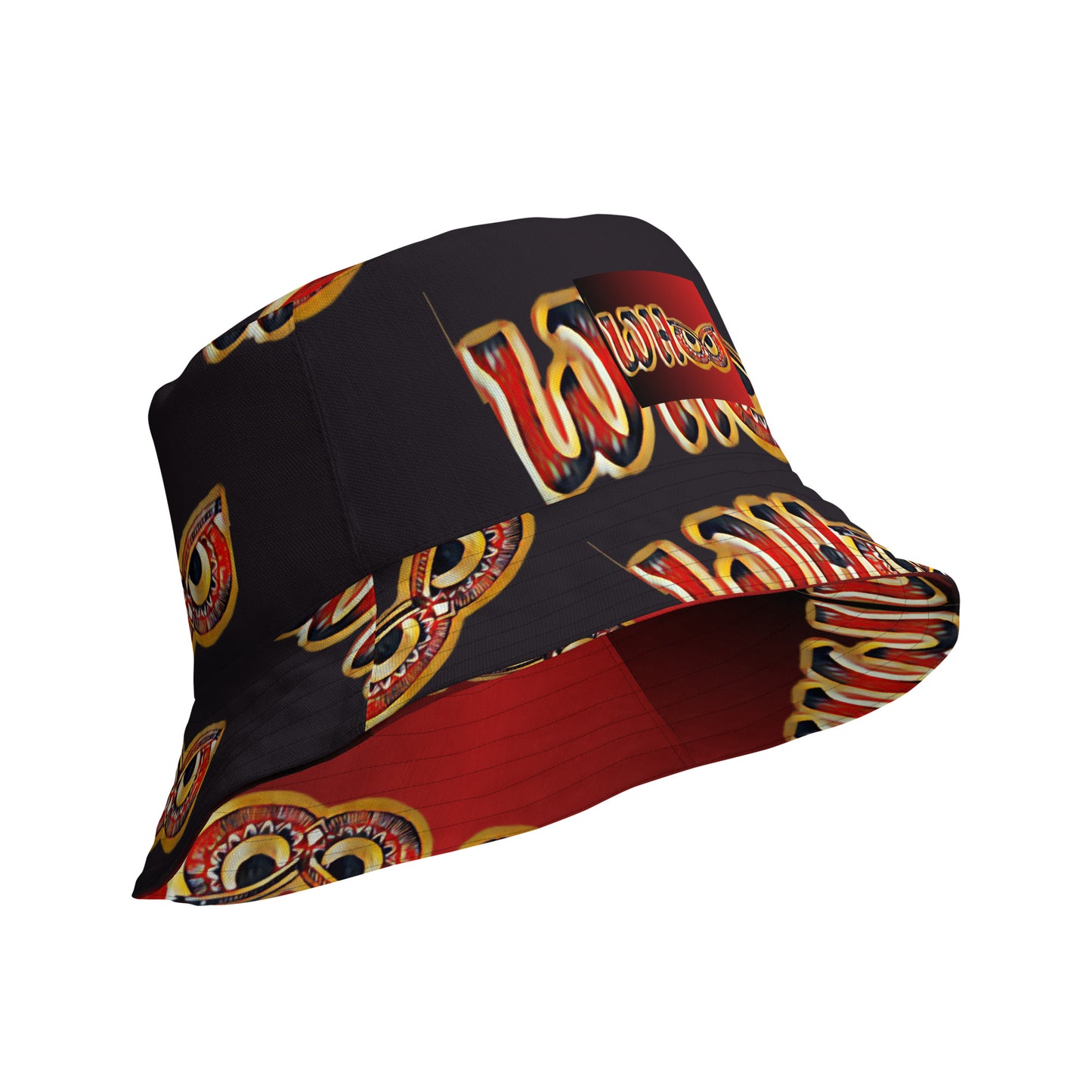 Reversible bucket hat Lava WHoo