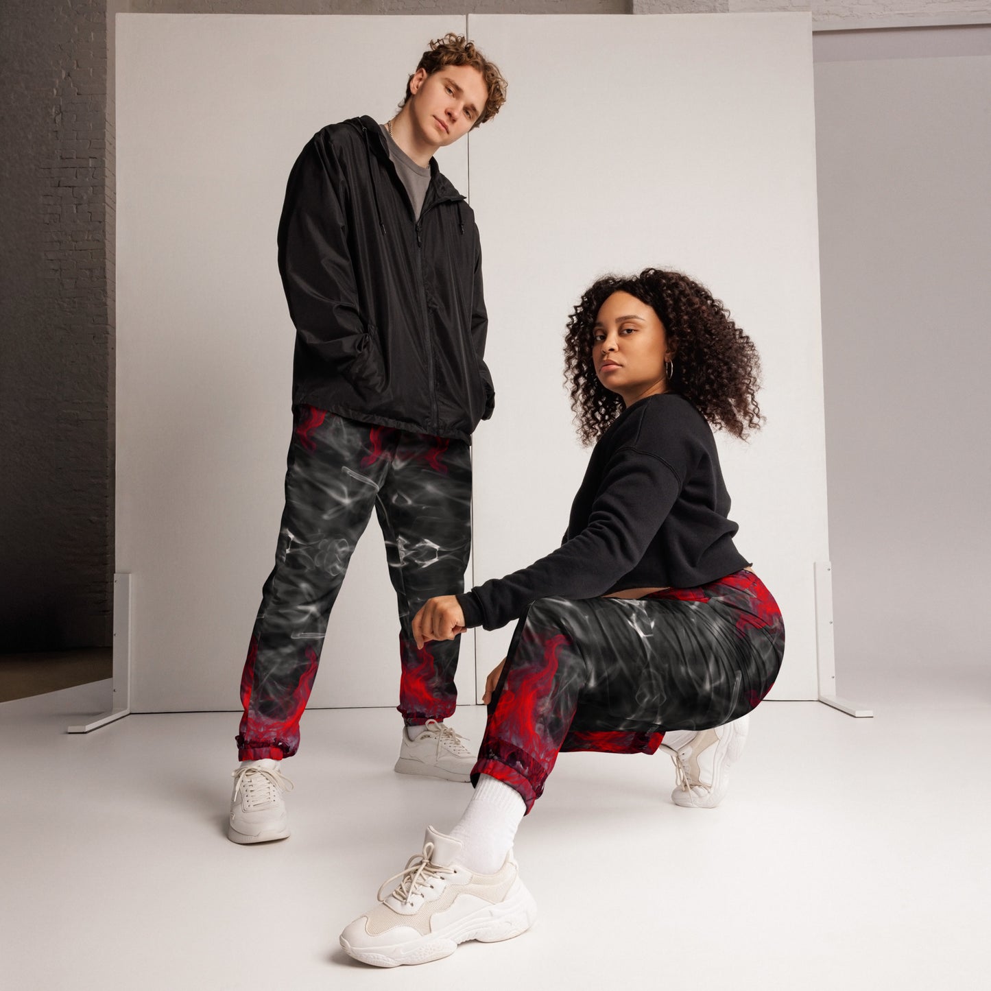 Unisex track pants Crimson Fy