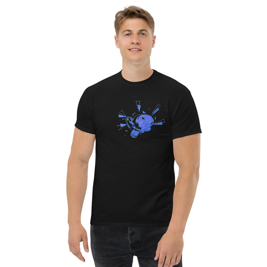 Men's classic tee blue crazy ideas