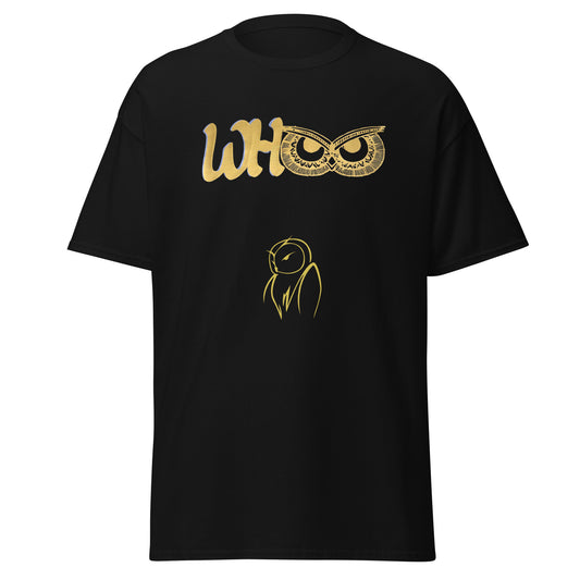 Men's classic tee Gold Whoo