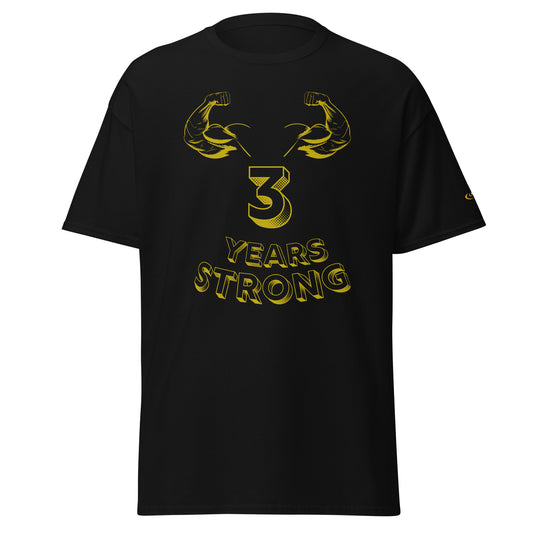 Men's classic tee 3 Years Strong