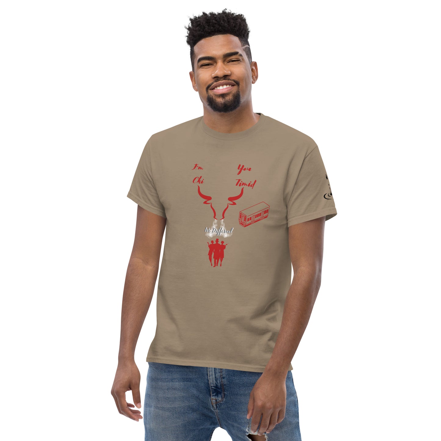 Men's classic tee Chi red