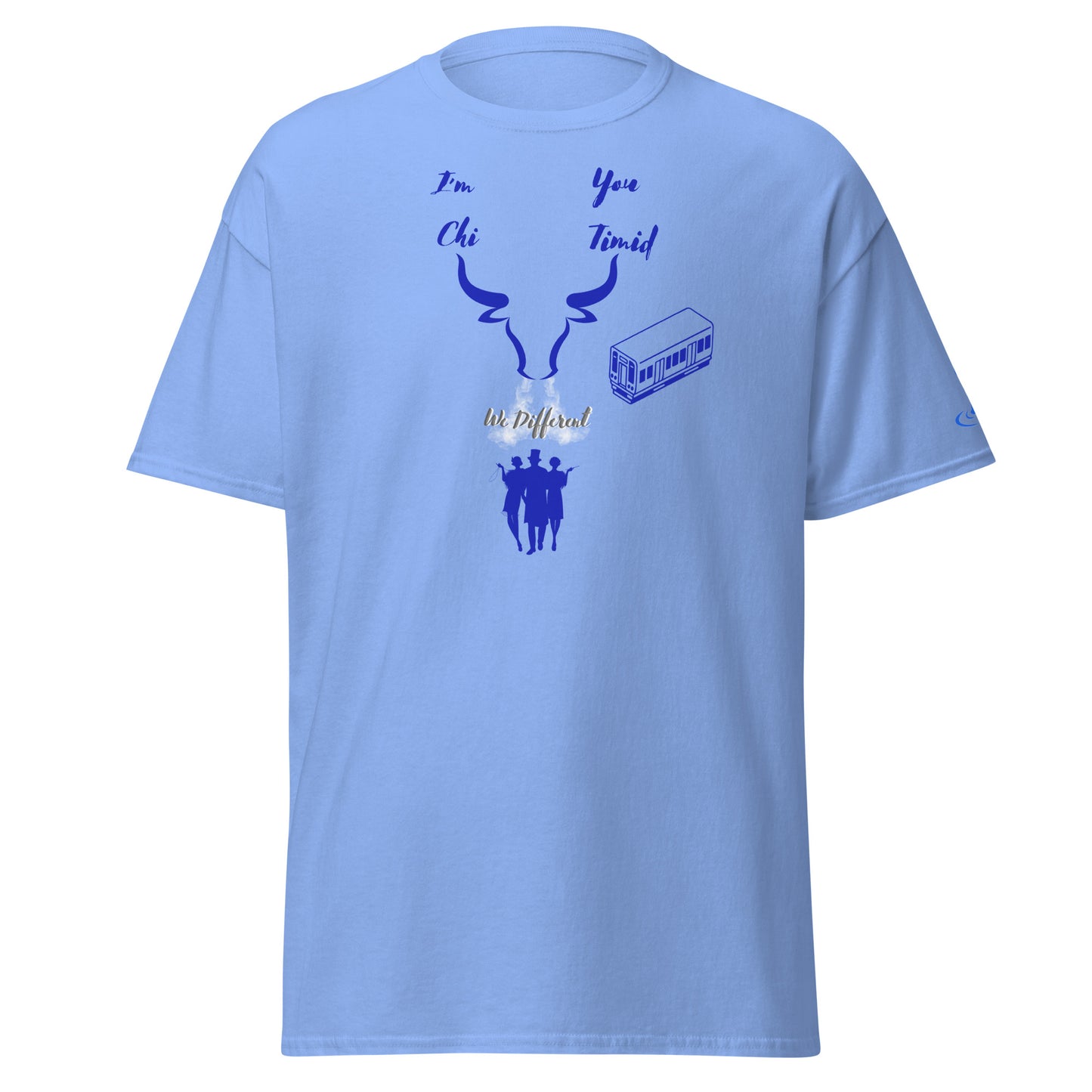 Men's classic tee Chi blue