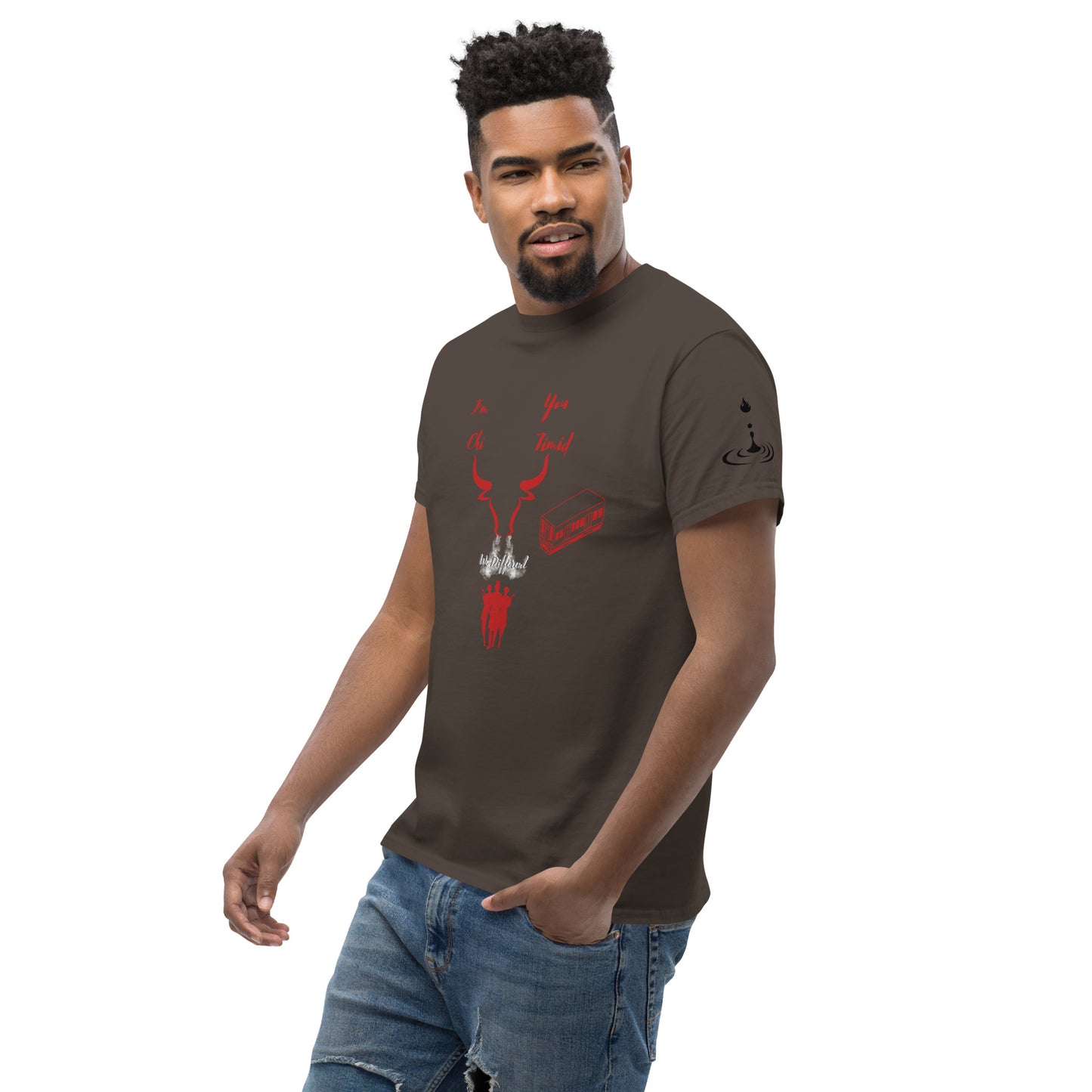 Men's classic tee Chi red