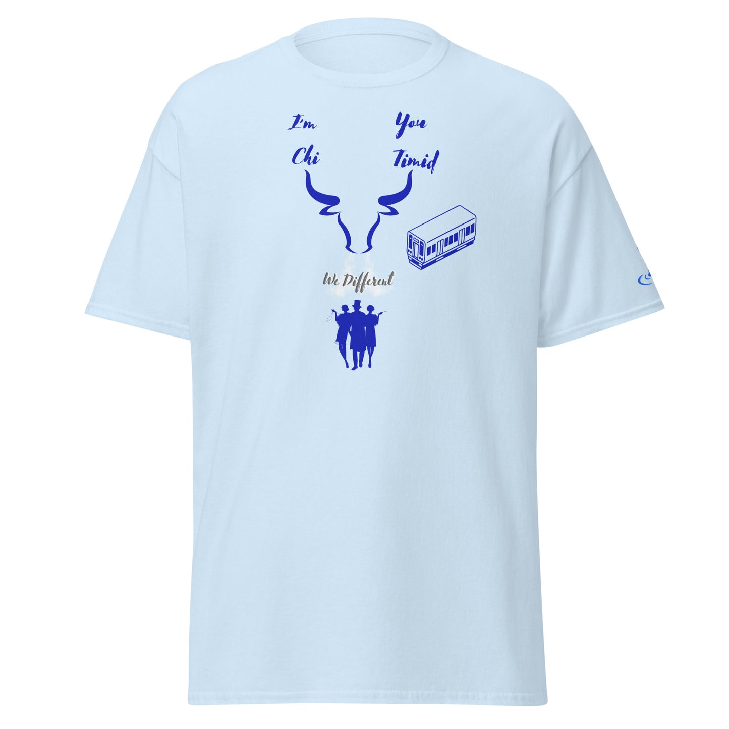 Men's classic tee Chi blue