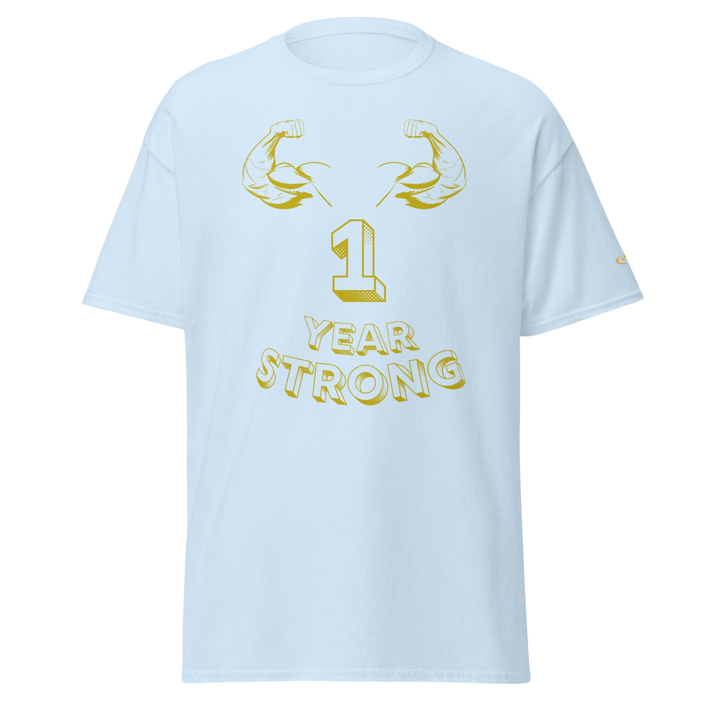 Men's classic tee 1 Year Strong