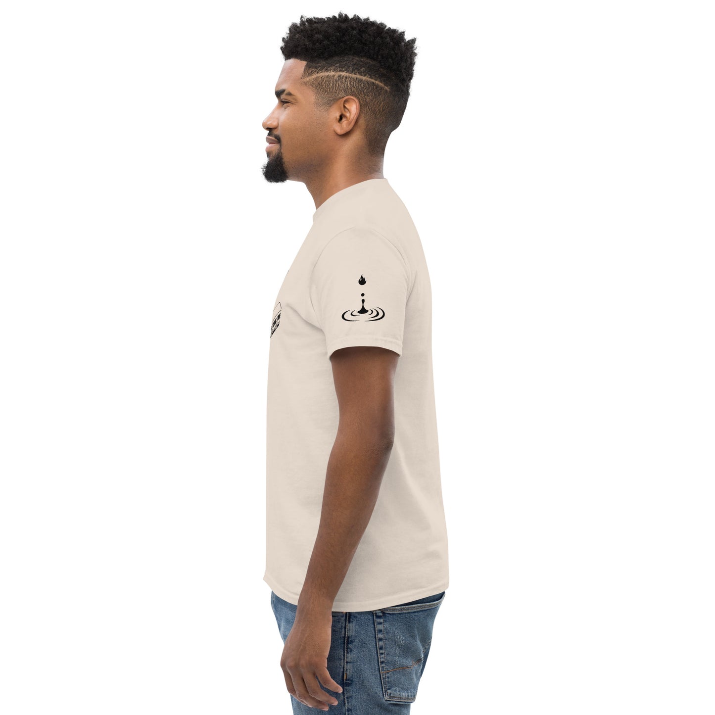 Men's classic tee Chi black