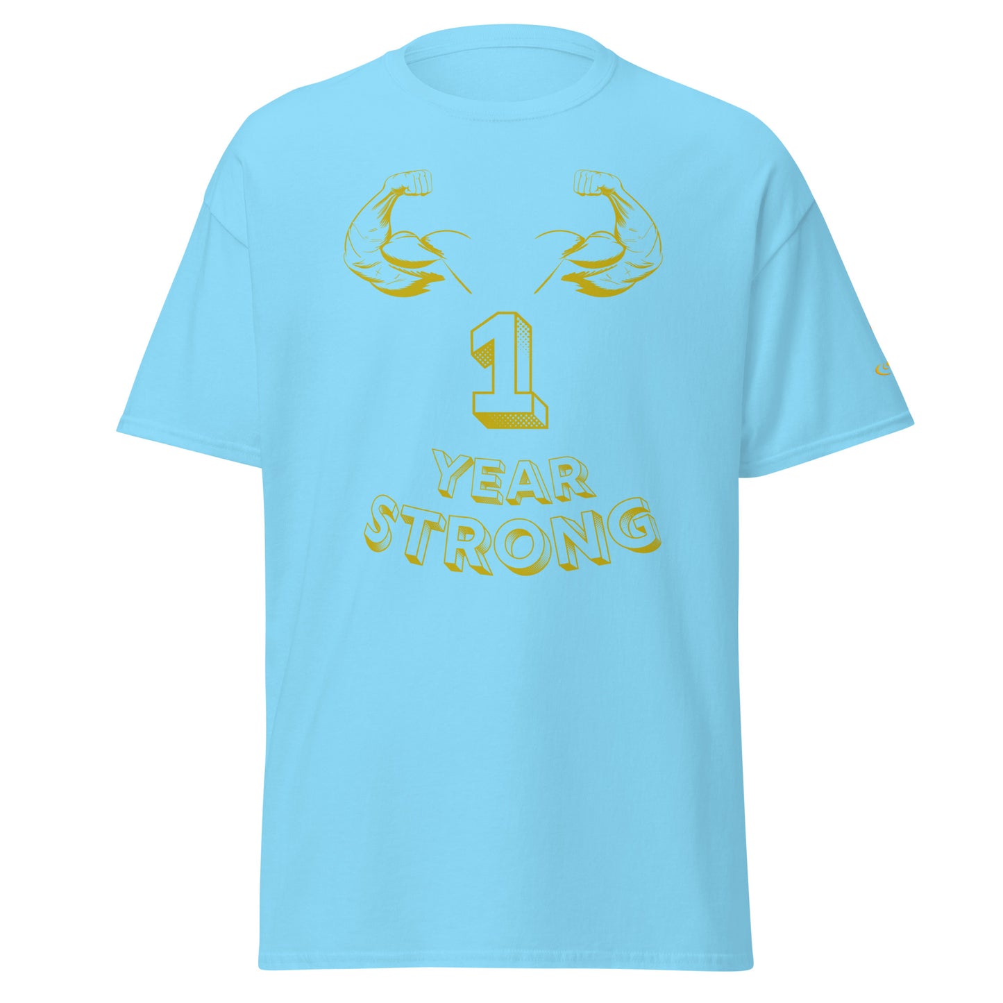 Men's classic tee 1 Year Strong