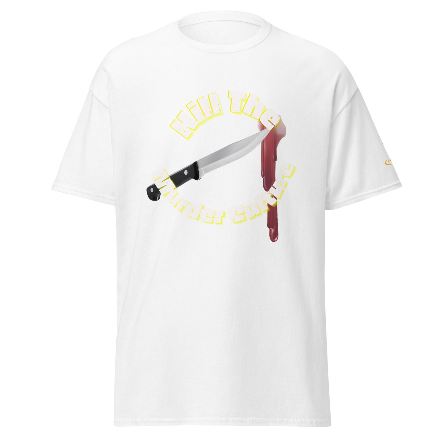 Men's classic tee KMC wht yellow