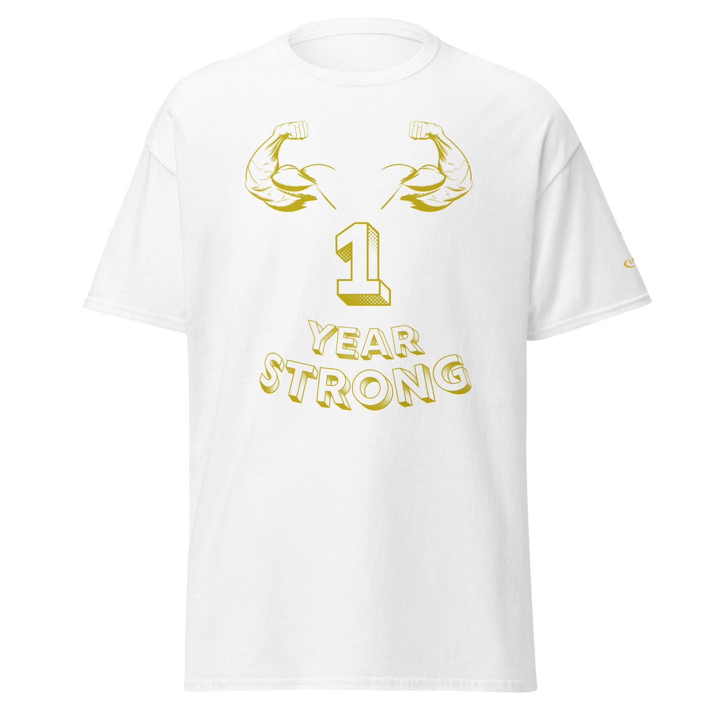 Men's classic tee 1 Year Strong